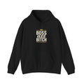 Boss Azz Bitch Hoodie | Bold Script Crown Graphic